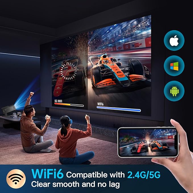 Smart Mini Square Projector ©